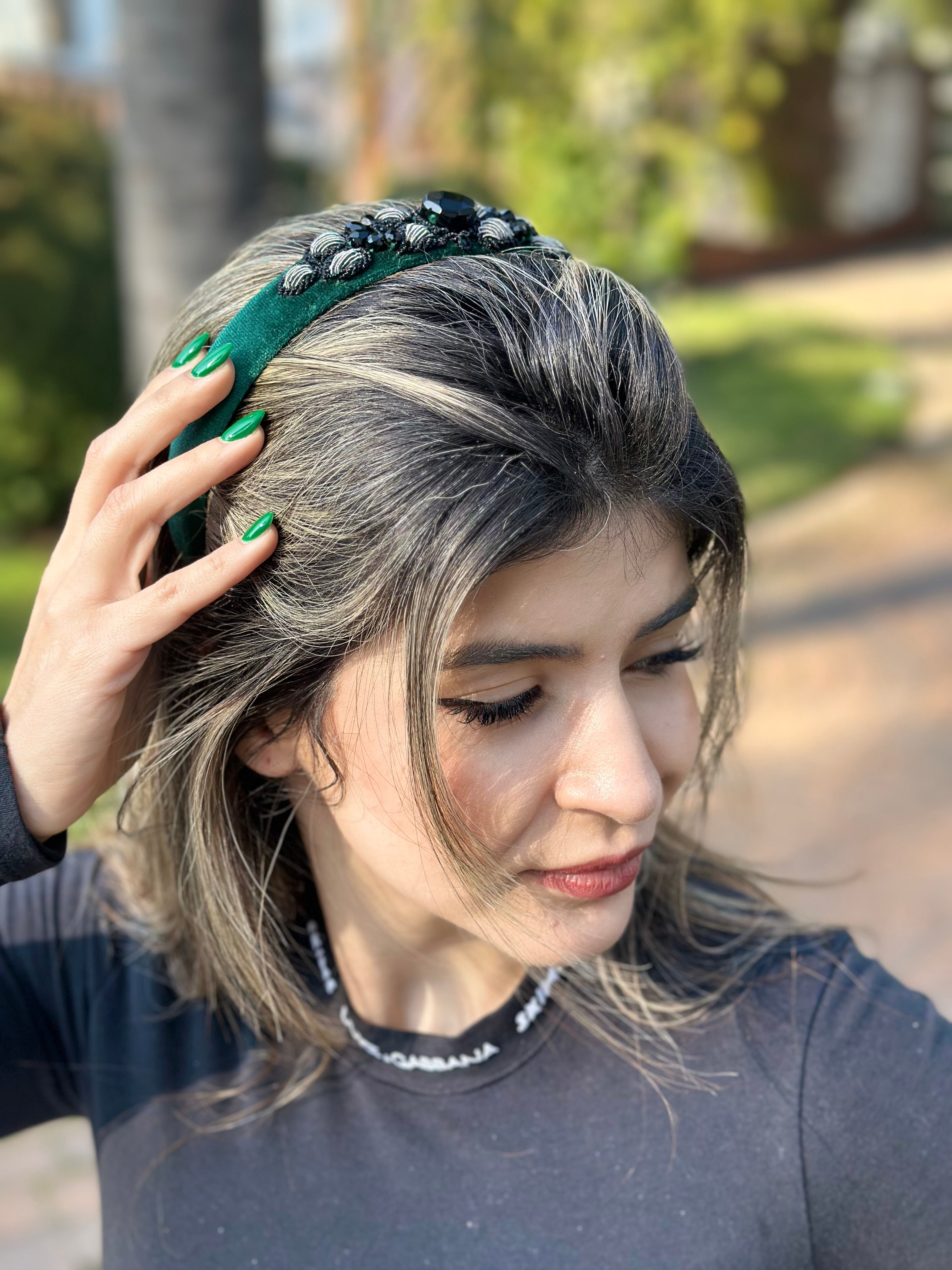 Farah Headband - Green