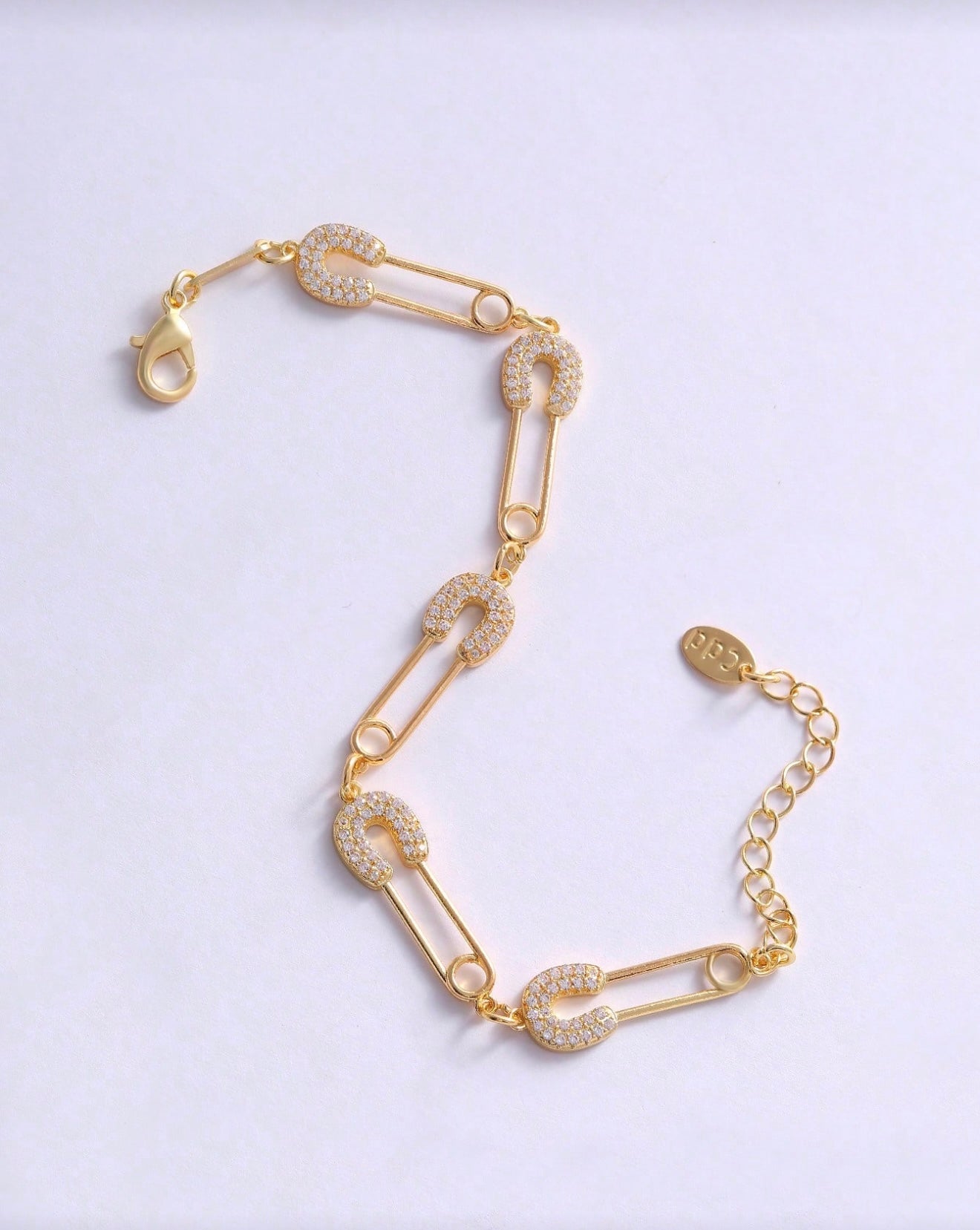 Pin Bracelet - Gold