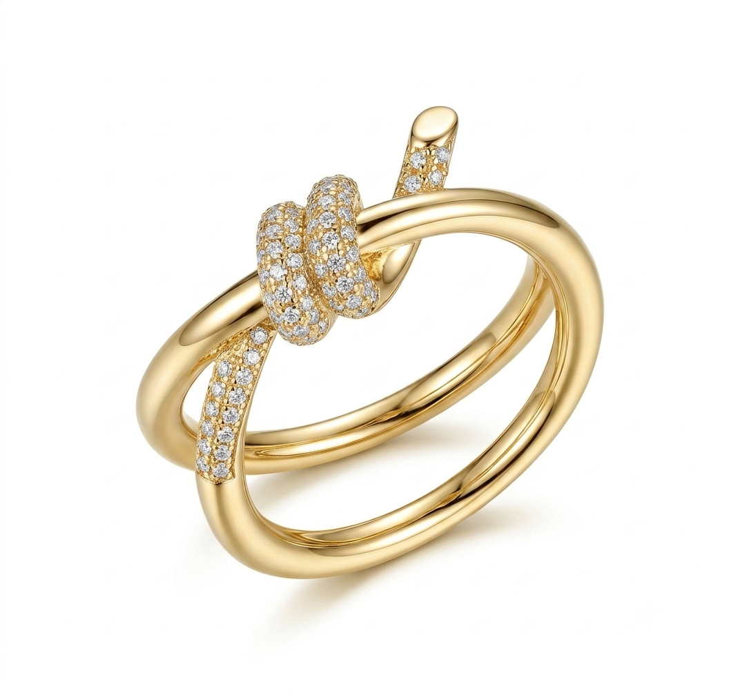 L'Étreinte Ring - Gold