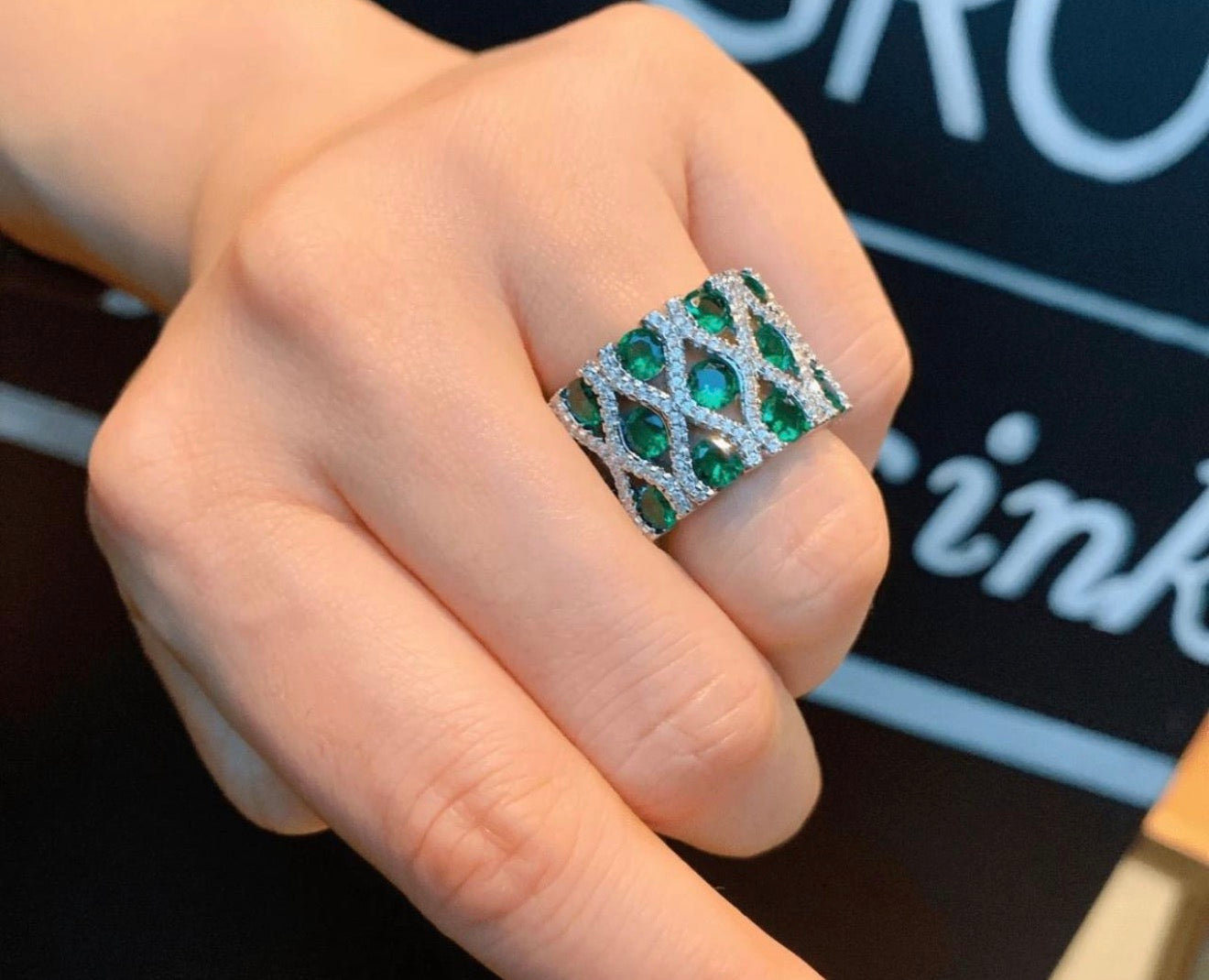 Royal Green Ring