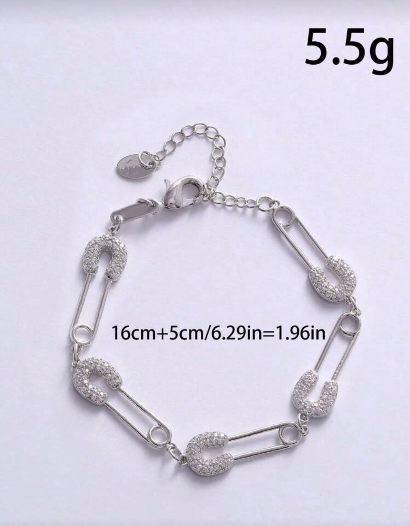 Pin Bracelet - Silver