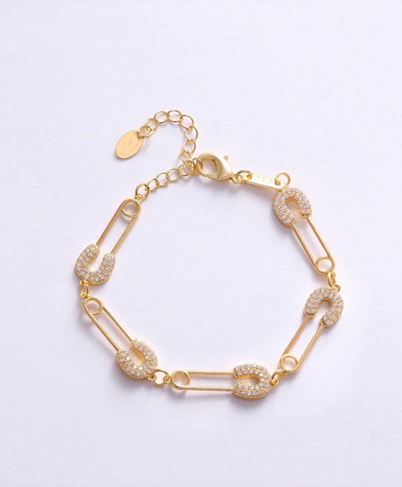 Pin Bracelet - Gold