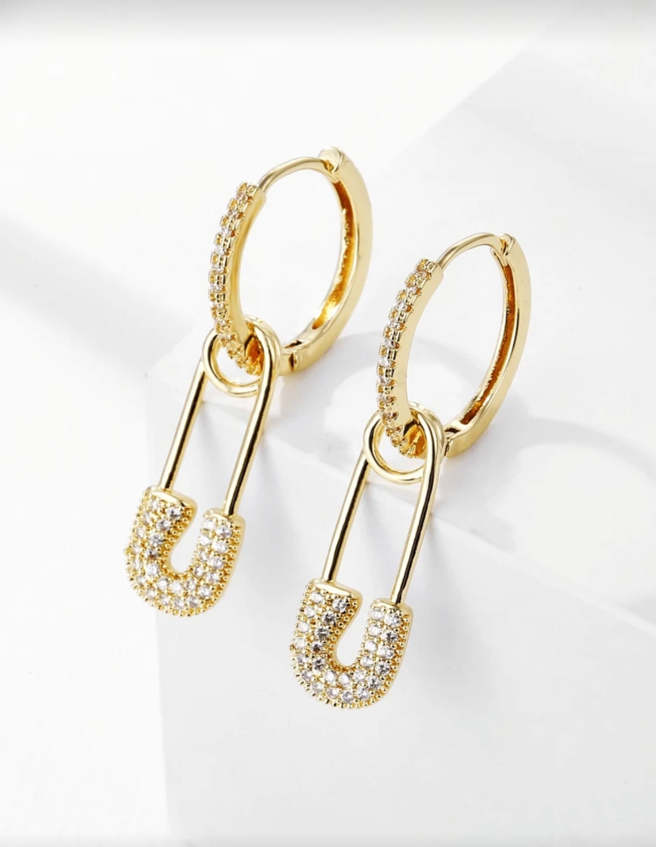 Pin Earring - Gold