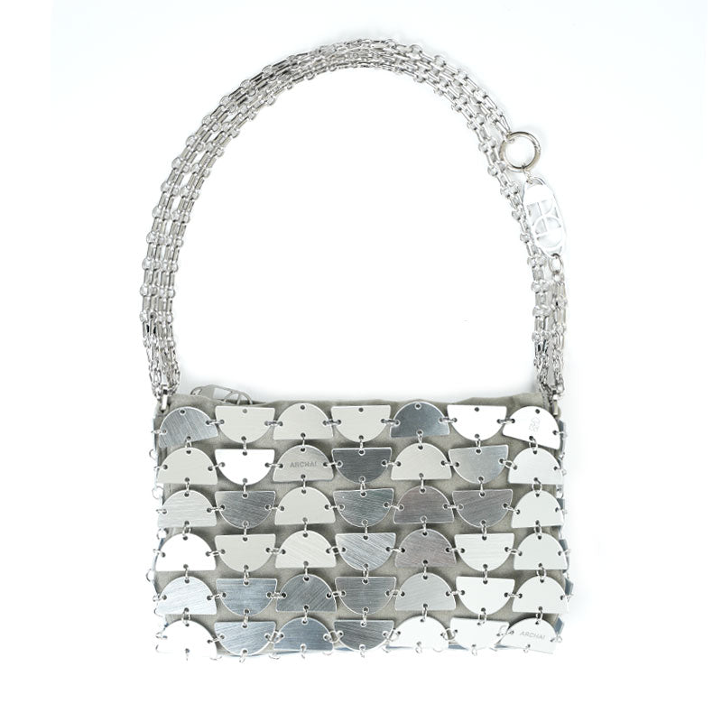 Silver Ocean Bag