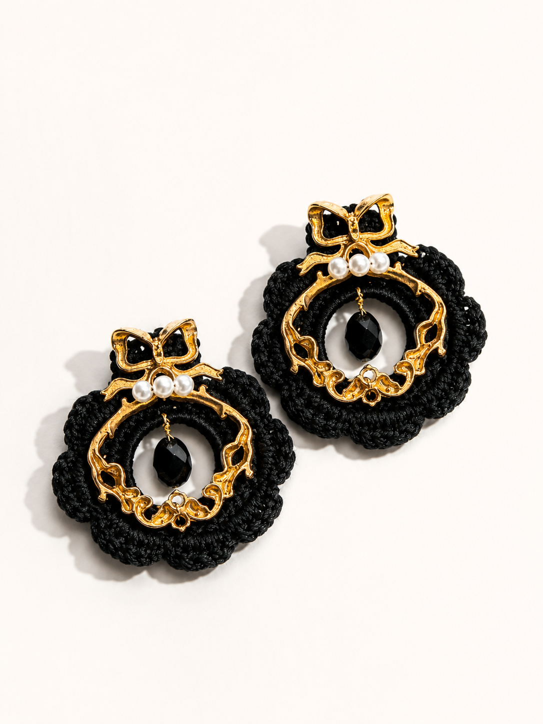 Shab Bow Earrings
