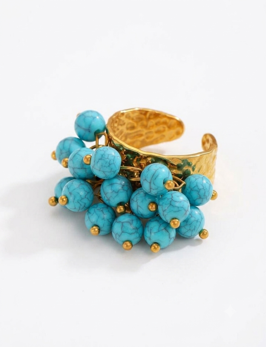 The Azure Oasis Ring